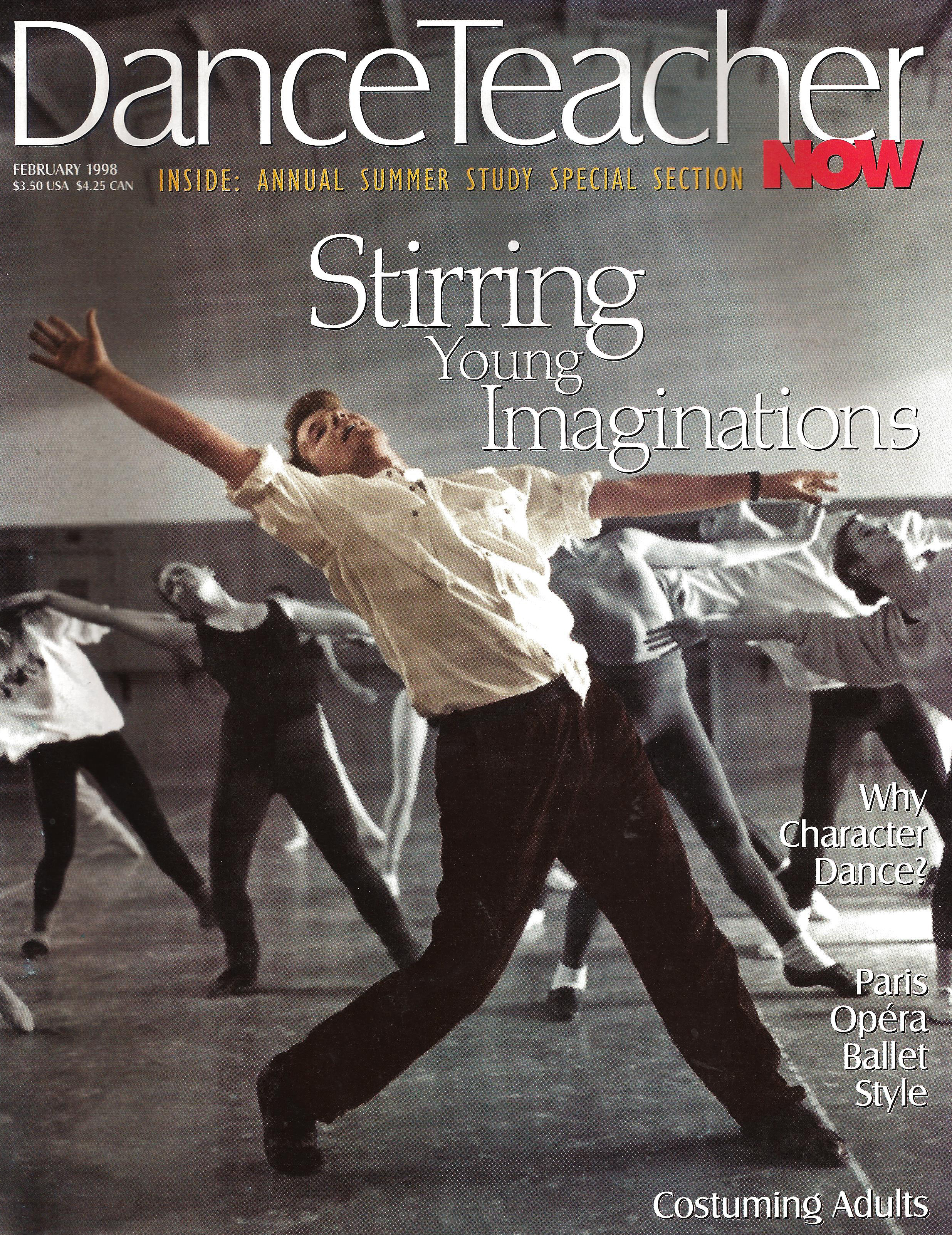 Alan Scofield Dance Magazine Cover